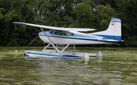 N1573F @ 96WI - Cessna 185 - by Florida Metal