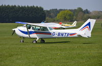 G-BNTP @ EGLM - Cessna 172N Skyhawk at White Waltham. Ex N6531E - by moxy