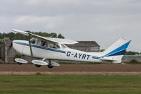 G-AYRT @ EGBR - Cessna F172K G-AYRT, Breighton 31/8/13 - by Grahame Wills