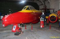 WK800 @ EGLS - - on display at the Boscombe Down Aviation Collection (BDAC) at Old Sarum Airfield , EGLS. Ex RAE Llanbedr target drone duties. - by Clive Pattle