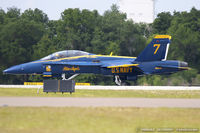 163468 @ KLAL - F/A-18D Hornet 163468 C/N 0691 from Blue Angels Demo Team  NAS Pensacola, FL - by Dariusz Jezewski www.FotoDj.com