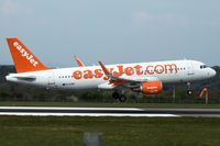 G-EZWY @ EGGD - Landing RWY 09 - by DominicHall