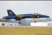 163708 @ KLAL - F/A-18C Hornet 163708 C/N 0770 from Blue Angels Demo Team  NAS Pensacola, FL - by Dariusz Jezewski  FotoDJ.com