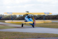 VH-URC @ YSEN - Boeing A75N1, sn 75-1834. VH-URC Serpentine airfield, 25-09-16 - by kurtfinger