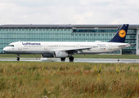 D-AIDK @ LFBO - Lining up rwy 32R for departure... Additional Wifi pod on fuselage... - by Shunn311