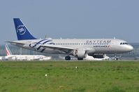 F-GKXS @ LFPG - Landing of Air France A320 - by FerryPNL