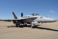 164950 @ KBOI - WK-00 parked on the north GA ramp.  VMFA(AW)-224 Fighting Bemgals, MCAS Beauford, SC. - by Gerald Howard