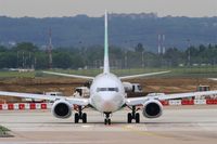 F-GZHF @ LFPO - Boeing 737-8K2, Taxiing to holding point, Paris-Orly airport (LFPO-ORY) - by Yves-Q