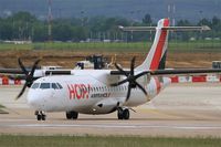 F-HOPX @ LFPO - ATR 72-600, Lining up rwy 08, Paris-Orly Airport (LFPO-ORY) - by Yves-Q