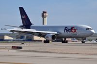 N651FE @ KBOI - Landing roll out on RWY 28R. - by Gerald Howard