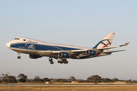 G-CLAA @ LMML - B747 G-CLAA Cargologic Airlines - by Raymond Zammit