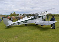 ZK-AGM @ EGHP - De Havilland DH.83 Fox Moth at Popham. - by moxy