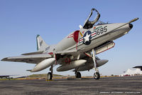 N49WH @ KYIP - Douglas A-4B Skyhawk  C/N 11366, N49WH - by Dariusz Jezewski www.FotoDj.com