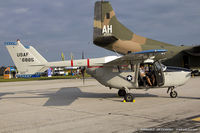 N802A @ KYIP - Cessna M337B (O-2A Super Skymaster)  C/N 337M0174 - Robert Shafer, N802A - by Dariusz Jezewski www.FotoDj.com