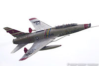 N2011V @ KYIP - North American F-100F Super Sabre  C/N 243-224, N2011V - by Dariusz Jezewski www.FotoDj.com