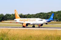 HB-JYB @ LFSB - Airbus A319-111, Take off run rwy 15, Bâle-Mulhouse-Fribourg airport (LFSB-BSL) - by Yves-Q