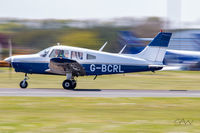 G-BCRL @ EGNJ - Takeoff from Humberside Airport - by Gareth Alan Watcham