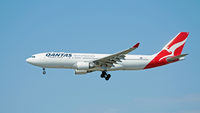 VH-EBK @ YPPH - Airbus A330-202. Qantas VH-EBK, final R03 YPPH, 06/09/17. - by kurtfinger
