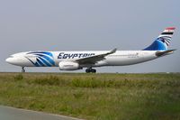 SU-GDT @ LFPG - Egyptair A333 taxying for departure. - by FerryPNL