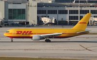N798AX @ KMIA - DHL 767 - by Florida Metal