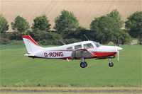 G-ROWS @ EGSU - Landing at Duxford. - by Graham Reeve