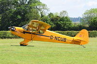 G-NCUB @ EGTH - Just landed at Old Warden. - by Graham Reeve