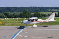 G-LAZZ @ LSZG - Stop for customs at Grenchen - by sparrow9