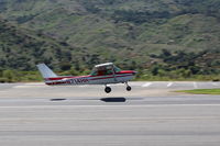 N714HH @ SZP - 1977 Cessna 150M, Continental O-200 100 Hp, initial takeoff climb Rwy 22-will do pattern work today - by Doug Robertson