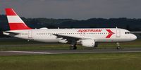 OE-LBO @ LOWG - Austrian Airlines A320-200 1980s Retro - by Andi F