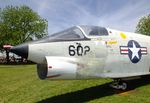 146898 - Vought RF-8G Crusader (tailplanes still missing), undergoing restauration at the Fort Worth Aviation Museum, Fort Worth TX