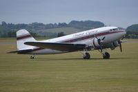 N103NA @ EGSU - Douglas C-47B Skytrain at Duxford. - by moxy