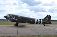 N45366 @ EGSU - Departing from Duxford. - by Graham Reeve