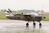 T-409 @ EGSH - Leaving very wet Norwich. - by keithnewsome