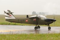 T-419 @ EGSH - Leaving very wet Norwich. - by keithnewsome