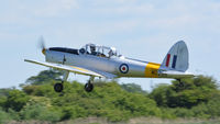 G-BBND @ EGTH - 41. G-BBND (WD286) departing Old Warden (Shuttleworth) Aerodrome May, 2019. - by Eric.Fishwick