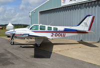 2-DOLU @ EGTB - Beech 58 Baron at Wycombe Air Park. - by moxy