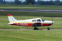 G-CEZO @ EGSH - Departing from Norwich. - by Graham Reeve