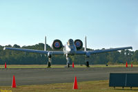 79-0202 @ KRMG - Fairchild Republic A-10 Thunderbolt II Warthog A10-0466 79-202 Rome GA 10/13/2018 - by Strabanzer