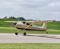 N7772B @ I73 - Cessna 180 taking off - by Christian Maurer