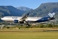 F-HTIC @ FMEE - Landing rwy 14 - by Mickael Payet