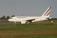 F-GUGG @ LFRB - Airbus A318-111, Holding point charlie, Brest-Bretagne airport (LFRB-BES) - by Yves-Q