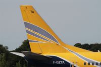 F-GZTA @ LFRB - Boeing 737-33VQC, Tail close up view, Brest-Bretagne airport (LFRB-BES) - by Yves-Q
