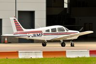 G-JAMP @ EGSH - Nice Visitor. - by keithnewsome