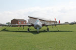 G-BLKA @ X5FB - De Havilland (F+W Emmen) DH-112 Venom FB.54 at Fishburn Airfield, UK. - by Malcolm Clarke