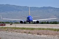 N735SA @ KBOI - On taxiway Juliet for RWY 10R. - by Gerald Howard