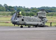 ZH777 @ EGFH - Brought up to HC.6A standards. RAF Chinook Display Team helicopter operated by 18 Squadron RAF. - by Roger Winser