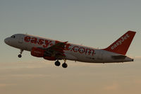 G-EZBZ @ EGGD - Dawn departure from RWY 27 - by DominicHall