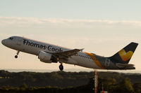 YL-LCS @ EGGD - Dawn departure from RWY 27