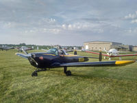 N21JW @ KOXV - at the Ercoupe owners convention - by Floyd Taber