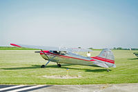 N1468D @ KOXV - Visitor at the Ercoupe owners convention - by Floyd Taber